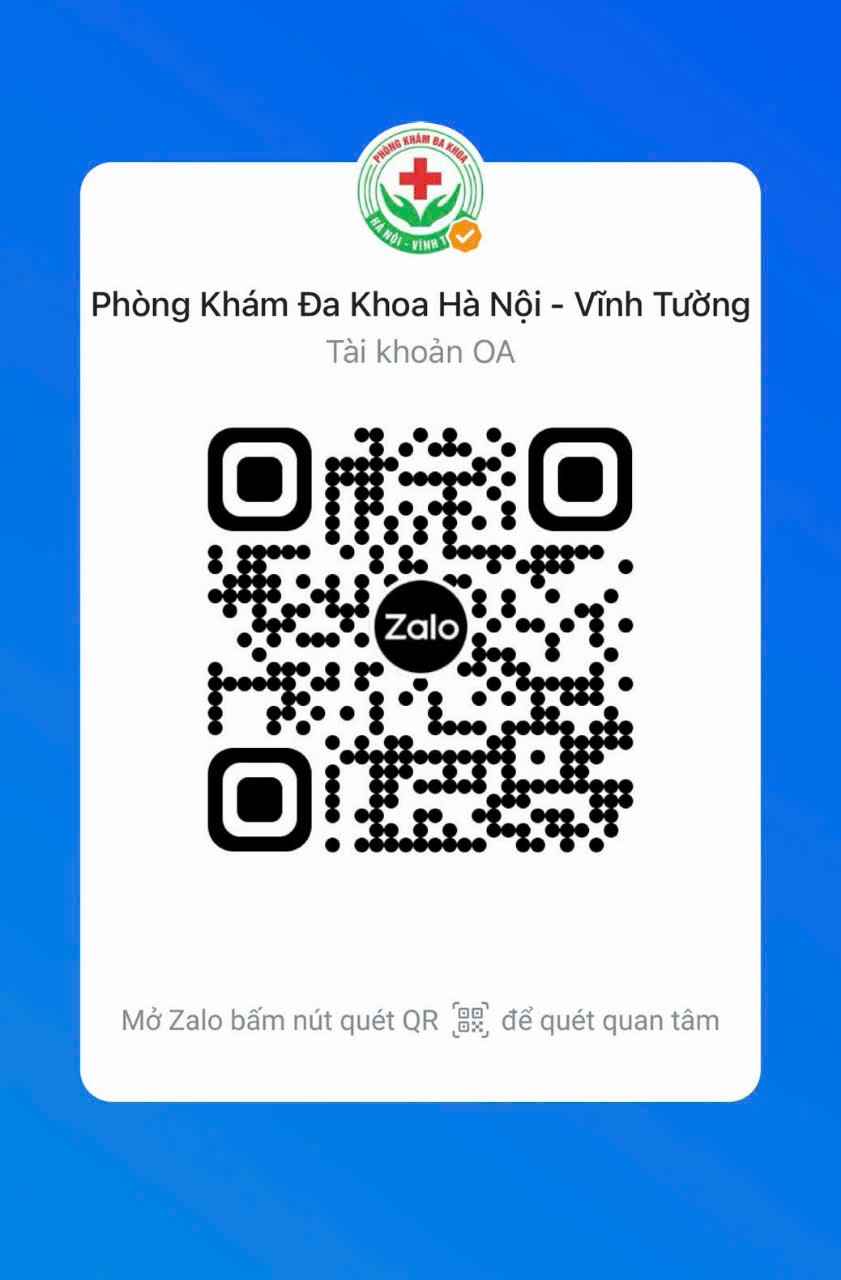 Mã QR Zalo Official Account của phòng khám